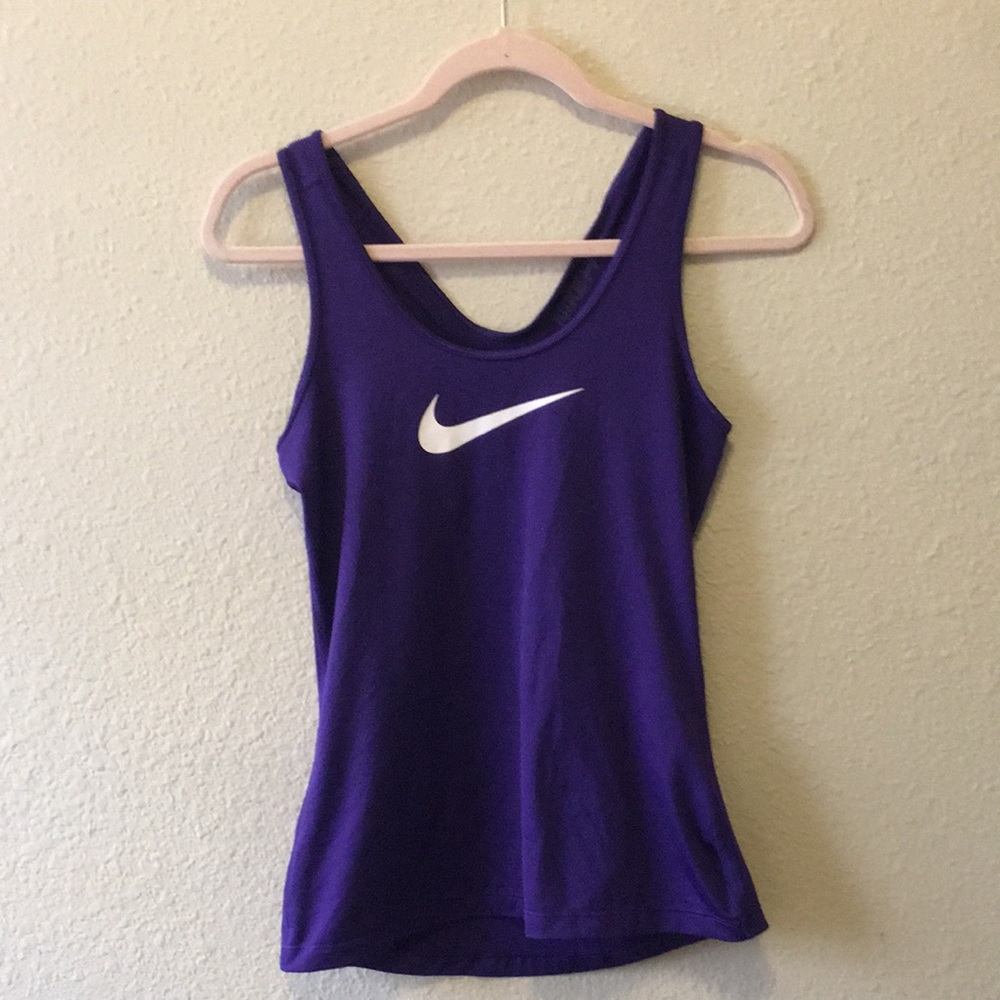 Purple Nike Tank Top
